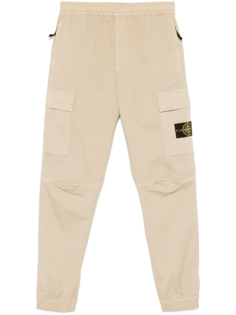 베이지 ELASTICATED WAISTBAND 팬츠